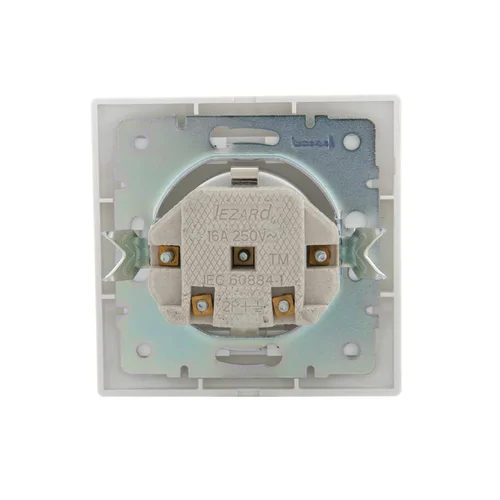 Розетка 1-м СП Mira 16А IP20 с заземл. с защ. крышкой с бел. вставкой керамика бел. LEZARD 701-0202- Розетка 1-м СП Mira 16А IP20 с заземл. с защ. крышкой с бел. вставкой керамика бел. LEZARD 701-0202-