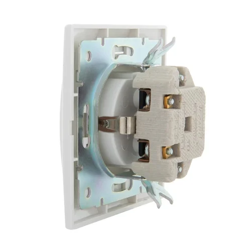 Розетка 1-м СП Mira 16А IP20 с заземл. с защ. крышкой с бел. вставкой керамика бел. LEZARD 701-0202- Розетка 1-м СП Mira 16А IP20 с заземл. с защ. крышкой с бел. вставкой керамика бел. LEZARD 701-0202-