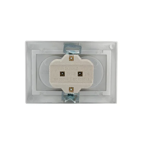 Розетка 2-м СП Mira 16А IP20 без заземл. со вставкой керамика сер. метал. LEZARD 701-1010-128 Розетка 2-м СП Mira 16А IP20 без заземл. со вставкой керамика сер. метал. LEZARD 701-1010-128