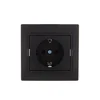 Розетка 1-м СП Mira с заземл. керамика черн. бархат LEZARD 701-4242-122 Розетка 1-м СП Mira с заземл. керамика черн. бархат LEZARD 701-4242-122