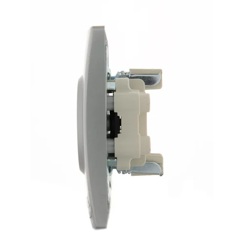 Розетка 2-м СП Karina 16А IP20 без заземл. термопласт матов. серебр. LEZARD 707-4300-128B Розетка 2-м СП Karina 16А IP20 без заземл. термопласт матов. серебр. LEZARD 707-4300-128B