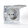 Розетка 1-м СП Karina с заземл. с крышкой термопласт механизм матов. серебр. LEZARD 707-4388-123B Розетка 1-м СП Karina с заземл. с крышкой термопласт механизм матов. серебр. LEZARD 707-4388-123B