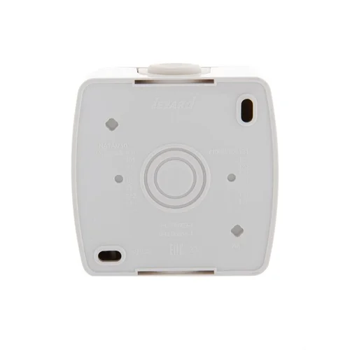 Розетка 1-м ОП Nata 16А IP20 с заземл. керамика бел. LEZARD 710-0200-122