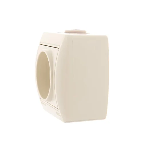 Розетка 1-м ОП Nata 16А IP20 без заземл. керамика крем. LEZARD 710-0300-121 Розетка 1-м ОП Nata 16А IP20 без заземл. керамика крем. LEZARD 710-0300-121