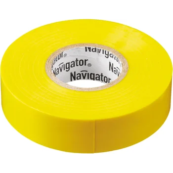 Изолента ПВХ 15мм (рул.20м) желт. NIT-B15-20/Y Navigator 71105 Изолента ПВХ 15мм (рул.20м) желт. NIT-B15-20/Y Navigator 71105