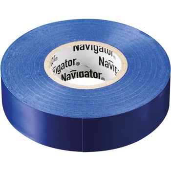 Изолента ПВХ 19мм (рул.20м) син. NIT-A19-20/B Navigator 71114 Изолента ПВХ 19мм (рул.20м) син. NIT-A19-20/B Navigator 71114