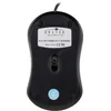 Мышь Оклик 115S черный оптическая (1200dpi) USB для ноутбука (3but)