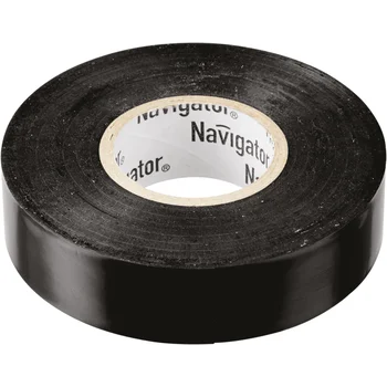 Изолента ПВХ 15мм (рул.10м) черн. NIT-B15-10/BL Navigator 71229 Изолента ПВХ 15мм (рул.10м) черн. NIT-B15-10/BL Navigator 71229