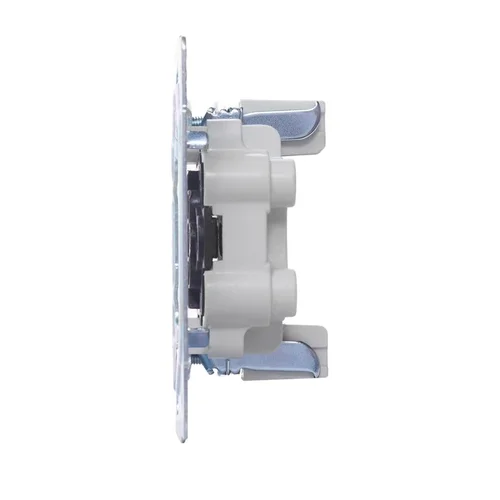 Розетка 2-м СП VESNA без заземл. ПБТ бел. LEZARD 742-0200-128B