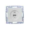 Розетка компьютерная 1-м СП Vesna механизм бел. LEZARD 742-0288-139