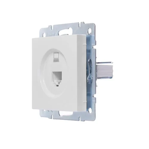 Розетка компьютерная 1-м СП Vesna механизм бел. LEZARD 742-0288-139