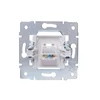Розетка компьютерная 1-м СП Vesna механизм бел. LEZARD 742-0288-139