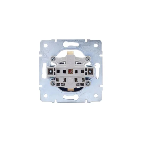 Розетка 1-м СП Vesna с заземл. защ. шторки ПБТ механизм крем. LEZARD 742-0388-124B Розетка 1-м СП Vesna с заземл. защ. шторки ПБТ механизм крем. LEZARD 742-0388-124B