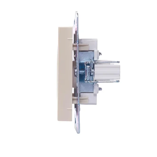 Розетка компьютерная 1-м СП Vesna механизм крем. LEZARD 742-0388-139