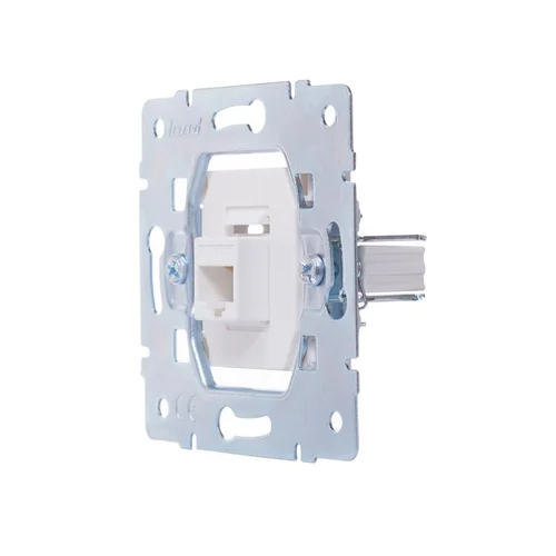 Розетка компьютерная 1-м СП Vesna механизм крем. LEZARD 742-0388-139