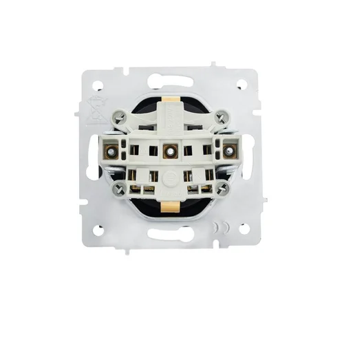 Розетка 1-м СП Vesna с заземл. с крышкой ПБТ механизм черн. бархат LEZARD 742-4288-123B