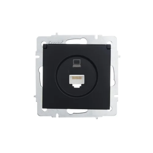 Розетка компьютерная 1-м СП Vesna механизм черн. бархат LEZARD 742-4288-139 Розетка компьютерная 1-м СП Vesna механизм черн. бархат LEZARD 742-4288-139