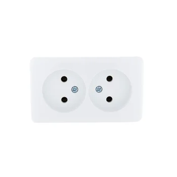Розетка 2-м ОП Viola 16А IP20 без заземл. бел. LEZARD 751-0200-128 Розетка 2-м ОП Viola 16А IP20 без заземл. бел. LEZARD 751-0200-128