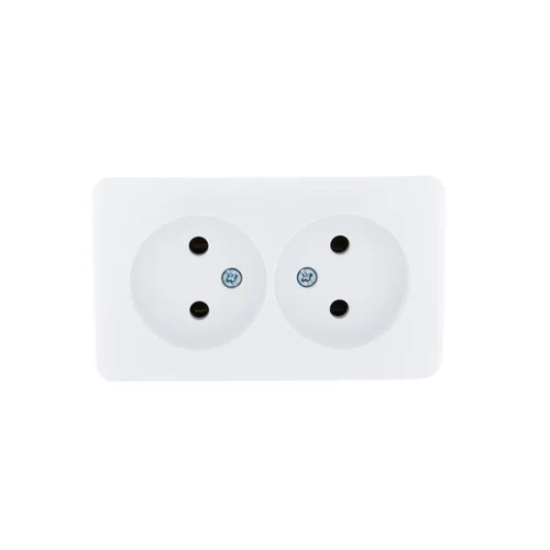 Розетка 2-м ОП Viola 16А IP20 без заземл. бел. LEZARD 751-0200-128 Розетка 2-м ОП Viola 16А IP20 без заземл. бел. LEZARD 751-0200-128