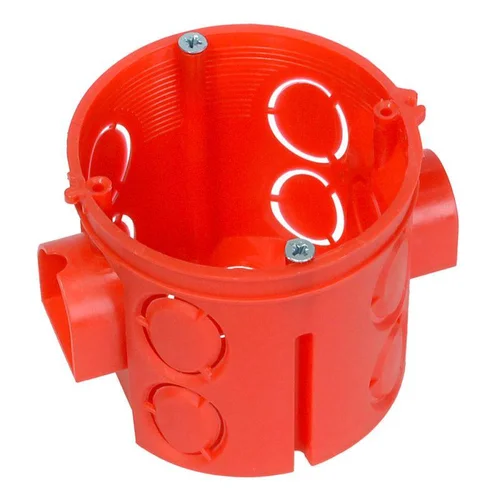 Коробка установочная СП углубленная 80-0510С безгалогенная (HF) 68х62 с саморезами Промрукав 80-0510 Коробка установочная СП углубленная 80-0510С безгалогенная (HF) 68х62 с саморезами Промрукав 80-0510