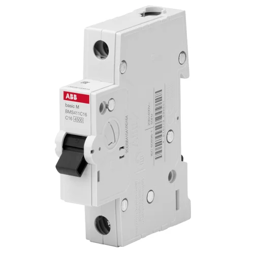 Выключатель автоматический модульный 1п C 16А 4.5кА SH201L C16 ABB 2CDS241001R0164