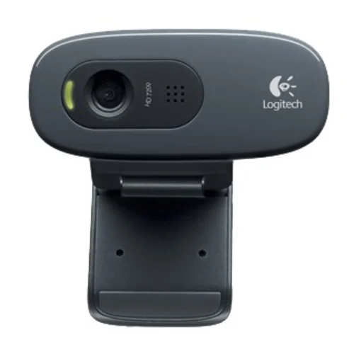 Веб-камера Logitech HD Webcam C270, USB 2.0, 1280*720, 3Mpix foto, Mic, Black [960-001063]