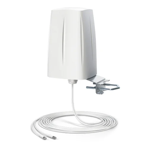 Всенаправленная антенна QuOmni LTE MIMO 2x2, LTE, 5м кабель, SMA разъём Всенаправленная антенна QuOmni LTE MIMO 2x2, LTE, 5м кабель, SMA разъём