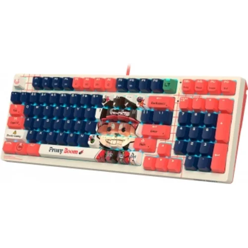 Клавиатура A4Tech Bloody AT98 Proxy Boom механическая бежевый/красный USB for gamer LED (AT98)