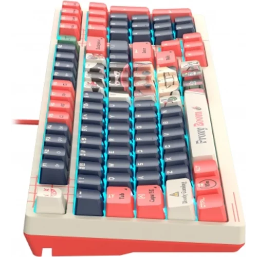 Клавиатура A4Tech Bloody AT98 Proxy Boom механическая бежевый/красный USB for gamer LED (AT98)