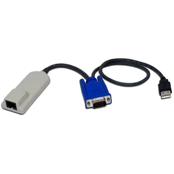 Адаптер для подключения серверов к KVM Avocent, с USB клавиатурой, мышью и VGA монитором. Адаптер для подключения серверов к KVM Avocent, с USB клавиатурой, мышью и VGA монитором.