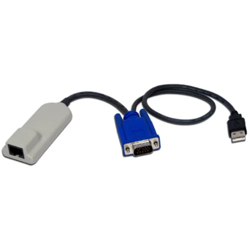 Адаптер для подключения серверов к KVM Avocent, с USB клавиатурой, мышью и VGA монитором.