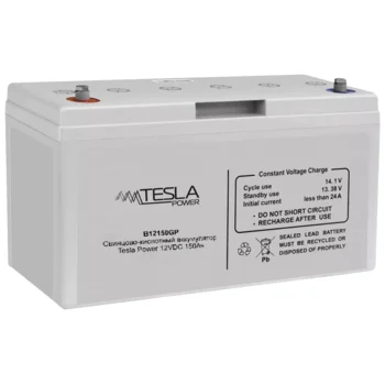 Свинцово-кислотный аккумулятор Tesla Power 12VDC 150Ач Свинцово-кислотный аккумулятор Tesla Power 12VDC 150Ач