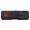 Клавиатура A4Tech Bloody B135N черный USB Multimedia for gamer LED (подставка для запястий) (B135N)