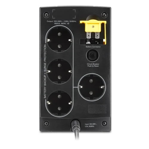 Источник бесперебойного питания Back-UPS, BC650-RSX761