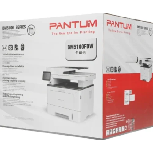 МФУ лазерный Pantum BM5100FDW A4 Duplex Net WiFi белый МФУ лазерный Pantum BM5100FDW A4 Duplex Net WiFi белый