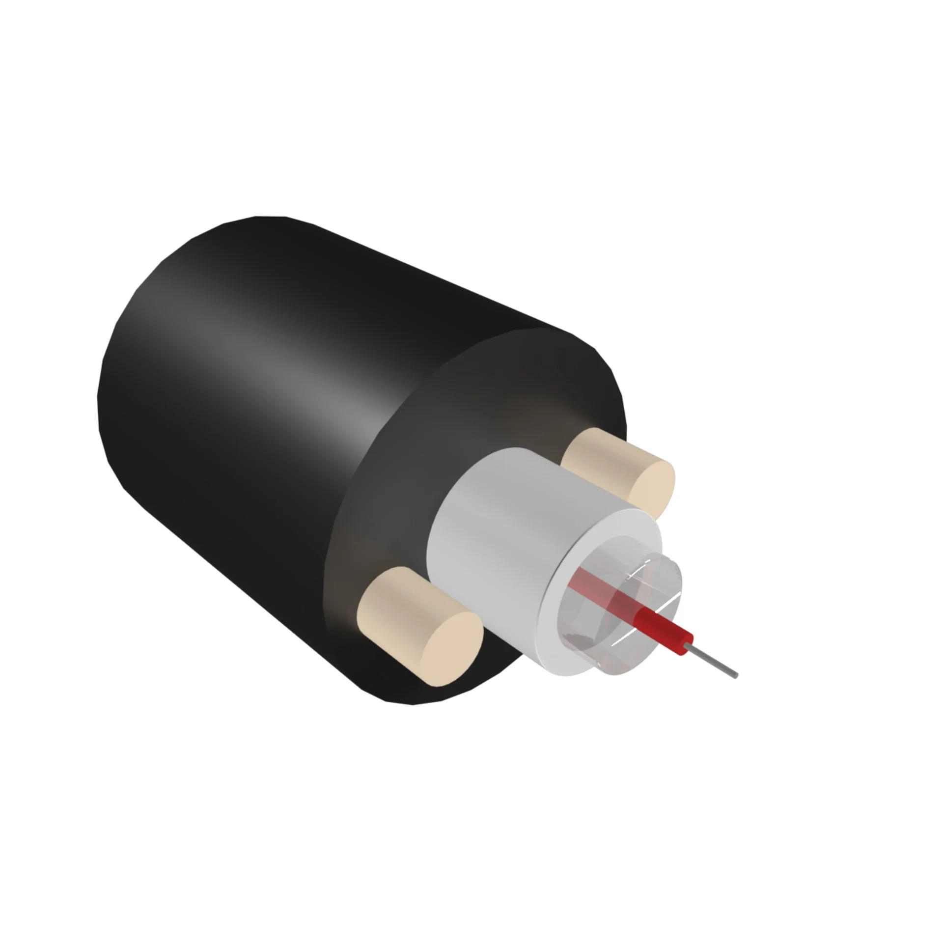 Кабель оптический B-OptiX, самонесущий диэлектрический, 1 волокно, 3.0кН, FRP 1,8 мм, катушка 2 км. Кабель оптический B-OptiX, самонесущий диэлектрический, 1 волокно, 3.0кН, FRP 1,8 мм, катушка 2 км.