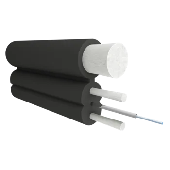 Кабель оптический B-OptiX, FTTx с дополнительным несущим элементом (FRP 1.8 мм), 1 волокно Кабель оптический B-OptiX, FTTx с дополнительным несущим элементом (FRP 1.8 мм), 1 волокно