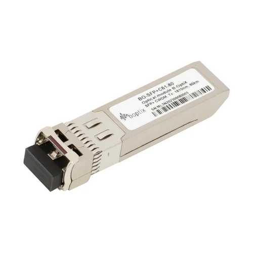 Модуль B-OptiX SFP+ CWDM оптический, дальность до 80км, 1610нм Модуль B-OptiX SFP+ CWDM оптический, дальность до 80км, 1610нм