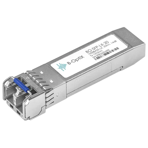 Модуль B-OptiX SFP оптический, дальность до 20км, 1310нм Модуль B-OptiX SFP оптический, дальность до 20км, 1310нм