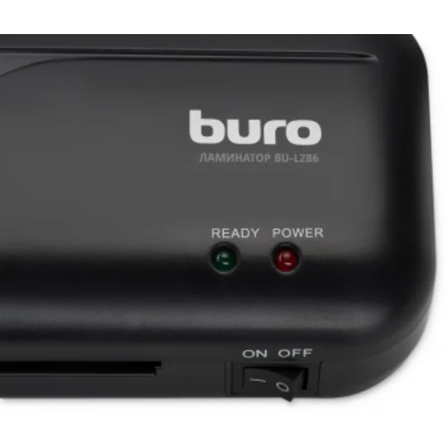 Ламинатор Buro BU-L286 черный A4 (70-125мкм) 28см/мин (2вал.) лам.фото Ламинатор Buro BU-L286 черный A4 (70-125мкм) 28см/мин (2вал.) лам.фото