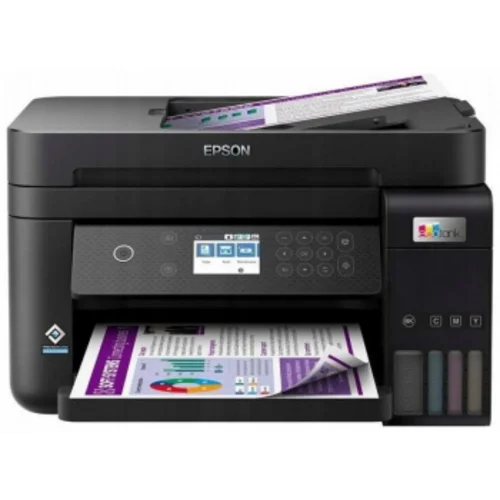 МФУ струйный Epson L6270 (C11CJ61507/61407/64407) A4 Duplex Net WiFi черный