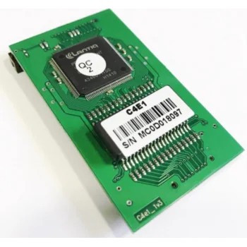 Субмодуль C4E1 на 4 канала Е1 (устанавливается в модуль ЦП.Е) для Eltex MC240 Субмодуль C4E1 на 4 канала Е1 (устанавливается в модуль ЦП.Е) для Eltex MC240