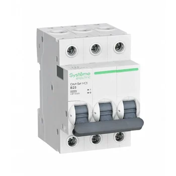 Выключатель автоматический модульный 3п B 25А 4.5кА City9 Set 400В SE C9F14325