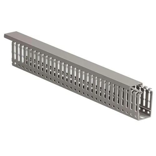 Кабель-канал перфорированный 25х40 L2000 ИМПАКТ серия М (4х5) IEK CKM50-025-040-1-K03 Кабель-канал перфорированный 25х40 L2000 ИМПАКТ серия М (4х5) IEK CKM50-025-040-1-K03