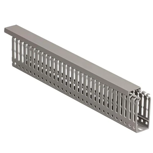 Кабель-канал перфорированный 25х60 L2000 ИМПАКТ серия М (4х5) IEK CKM50-025-060-1-K03 Кабель-канал перфорированный 25х60 L2000 ИМПАКТ серия М (4х5) IEK CKM50-025-060-1-K03