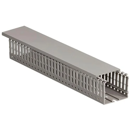 Кабель-канал перфорированный 60х40 L2000 ИМПАКТ серия М (7х11) IEK CKM50-060-040-1-K03 Кабель-канал перфорированный 60х40 L2000 ИМПАКТ серия М (7х11) IEK CKM50-060-040-1-K03