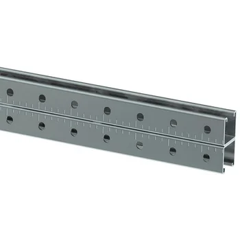 Профиль STRUT двойной перфорированный 41х41 L1400 2.5мм HDZ IEK CLM50D-PSD-41-41-14-3-HDZ Профиль STRUT двойной перфорированный 41х41 L1400 2.5мм HDZ IEK CLM50D-PSD-41-41-14-3-HDZ