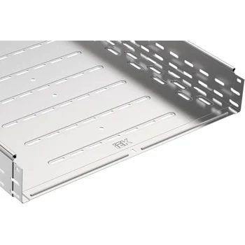 Лоток листовой перфорированный 600х100 L3000 сталь 1.2мм оцинк. IEK CLP10-100-600-3