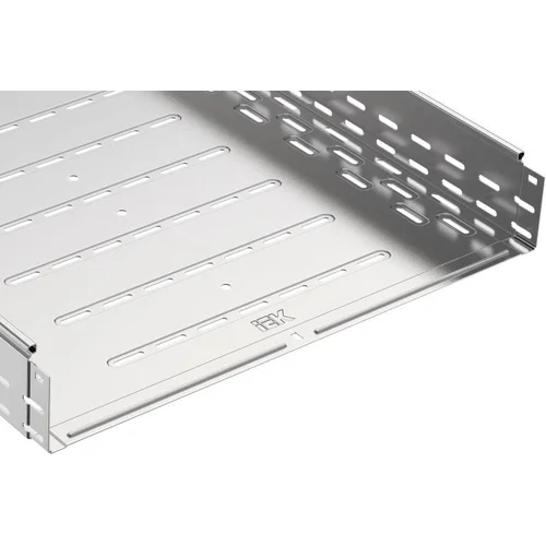 Лоток листовой перфорированный 600х100 L3000 сталь 1.2мм оцинк. IEK CLP10-100-600-3