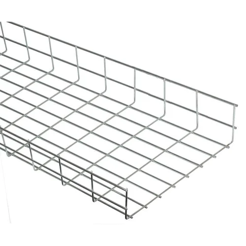 Лоток проволочный 300х85 L3000 сталь 4мм оцинк. IEK CLWG10-085-300-3